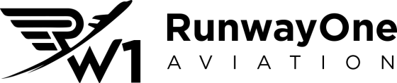 Runway One Aviation logo